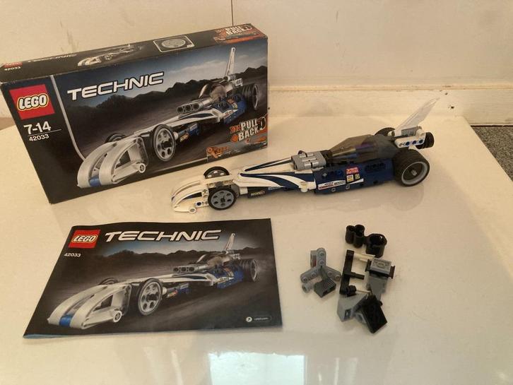 LEGO Technic 42033 – Record Breaker, Kinderen en Baby's, Speelgoed | Duplo en Lego, Zo goed als nieuw, Lego, Complete set, Ophalen of Verzenden
