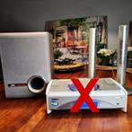 JVC SP-PWE5 power subwoofer + 2 sateliet speakers. izgs, Audio, Tv en Foto, Luidsprekers, Ophalen, JVC, Zo goed als nieuw, Complete surroundset