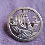 Zilveren Viking Broche Hanger Design Noorwegen, Verzenden, Zo goed als nieuw, Zilver, Zilver