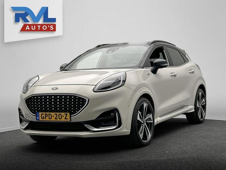 Ford Puma 1.0 EcoBoost Hybrid ST-Line X Vignale B&O Camera C, Auto's, Ford, Bedrijf, Te koop, Puma, ABS, Achteruitrijcamera, Adaptive Cruise Control