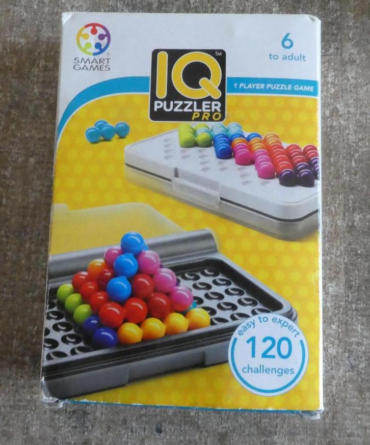 IQ Puzzler Pro SmartGames Smart games van 6 jaar, Kinderen en Baby's, Speelgoed | Educatief en Creatief, Zo goed als nieuw, Puzzelen