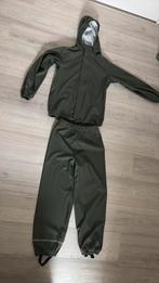 Verz €0,99! Groen regenpak: regenjas regenbroek Name It 152, Jongen of Meisje, Ophalen of Verzenden, Zo goed als nieuw, Setje