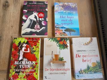 Diverse Titels Cristina Caboni a € 5,00 p.st of alles € 20,- beschikbaar voor biedingen