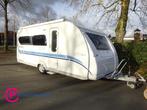 Adria Adiva 543 UL Enkele Bedden +Mover+Vaste Luifel, Caravans en Kamperen, 7 tot 8 meter, Bedrijf, Schokbreker, Adria