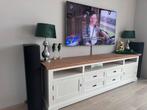 Dressoir Landelijk wit van De Bommel meubels, Huis en Inrichting, Kasten | Dressoirs, Ophalen, 200 cm of meer, 25 tot 50 cm, Met deur(en)