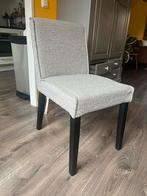 WOOOD Tessel Eetkamerstoel - Bouclé - Grijs, Huis en Inrichting, Stoelen, Ophalen, Zo goed als nieuw, Grijs, Eén