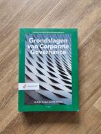 Boek: grondslagen van Corporate Governance, Boeken, Studieboeken en Cursussen, Nieuw, Ophalen of Verzenden