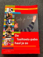 Taaltoets-pabo: Haal je zo!, Boeken, Ophalen of Verzenden, Gelezen, Overige niveaus, Nederlands