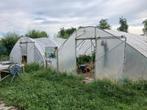 tunnelkas 2x, Tuin en Terras, Kassen, Ophalen, Folie, Gebruikt, Aluminium