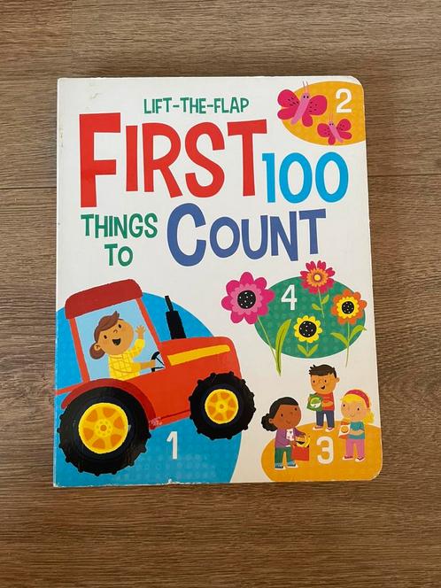 First Things to Count Flap Book English, Boeken, Kinderboeken | Baby's en Peuters, Zo goed als nieuw, Ophalen of Verzenden