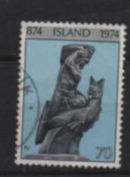 ‹(•¿•)› ijsland - geschiedenis 70, Verzenden, IJsland, Gestempeld