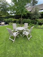 Teak & Garden set, Tuin en Terras, Ophalen, 4 zitplaatsen, Gebruikt, Teakhout