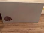 IKEA Småstad - witte bank/ bureau met grijze speelgoedkist, Ophalen, Gebruikt, Overige typen