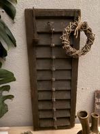 Decoratie luik landelijk, Huis en Inrichting, Woonaccessoires | Wanddecoraties, Ophalen, Gebruikt