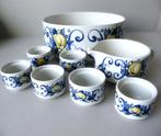 Schaal Villeroy&Boch Cadiz met 6 eierdopjes en schenk kan, Antiek en Kunst, Ophalen of Verzenden