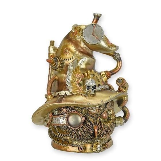 Steampunk Uil 20,7x16,3x14,5, Verzenden