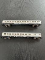 2 Fleischmann piccolo  8121 silberling rijtuig DB, Hobby en Vrije tijd, Modeltreinen | N-Spoor, Gelijkstroom, Fleischmann, Wagon
