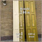 Antieke raamluiken - 2 Stuks, 2-Delig, Doe-het-zelf en Verbouw, Deuren en Horren, Ophalen, Gebruikt, Minder dan 80 cm, 215 cm of meer