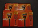 Gillette fusion 5 (scheermes + 11 mesjes), Verzenden, Nieuw, Gehele gezicht, Verzorging