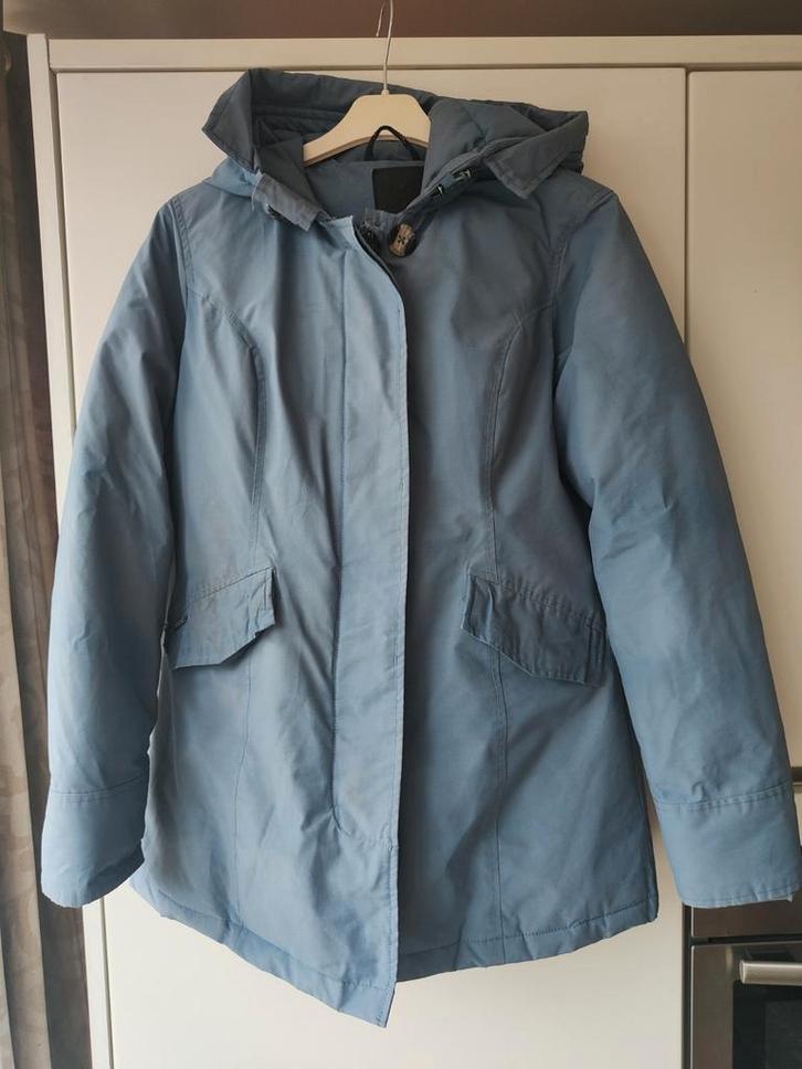 Licht blauwe jas van Airforce maat 14/164, Kinderen en Baby's, Kinderkleding | Maat 164, Gebruikt, Meisje, Jas, Ophalen of Verzenden