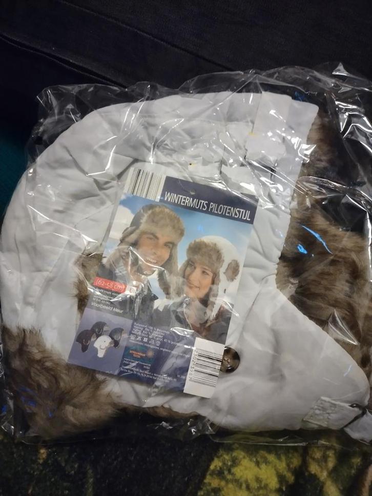 Wintermuts pilotenstijl L, nieuw, Kleding | Heren, Mutsen, Sjaals en Handschoenen, Nieuw, Muts, Ophalen of Verzenden