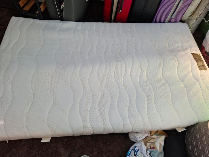 Matras en bijbehorende dubbeldoeks stretch hoes, Huis en Inrichting, Slaapkamer | Matrassen en Bedbodems, Zo goed als nieuw, 120 cm