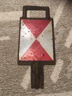 antiek trein Einde treinbord DB Deutsche Bahn metaal, Verzamelen, Spoorwegen en Tramwegen, Ophalen of Verzenden, Zo goed als nieuw