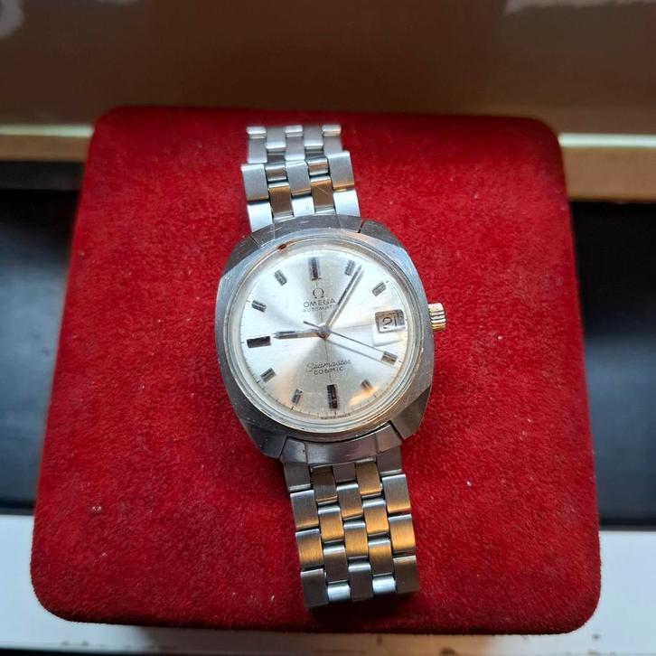 Omega seamaster uit 1967, Sieraden, Tassen en Uiterlijk, Horloges | Antiek, Omega, Staal, 1960 of later, Ophalen of Verzenden