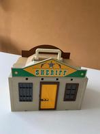 Playmobil sheriff en bank, Ophalen, Zo goed als nieuw, Complete set