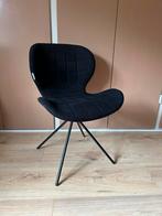 Zwarte OMG stoel van Zuiver, zgan!, Huis en Inrichting, Stoelen, Ophalen, Zo goed als nieuw, Zwart, Eén