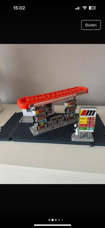 Matchbox tankstation beschikbaar voor biedingen