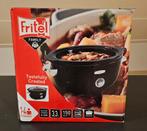 Fritel Slowcooker 3.3L  Nieuw in doos Luxe zwarte, Ophalen of Verzenden, Nieuw, Overige materialen, Kookpan of Snelkookpan