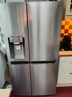 Ruime Amerikaanse Koelkast LG met ijsdispenser, Gebruikt, 200 liter of meer, 60 cm of meer, Met aparte vriezer