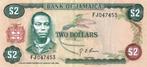 Jamaica 2 dollar 1976 - VF, Verzenden, Noord-Amerika, Los biljet