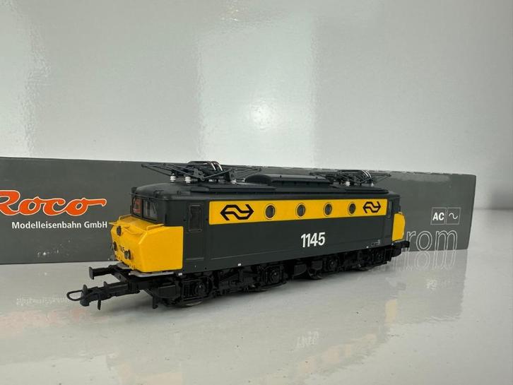 Roco 68580 - Elektrische locomotief - NS 1145 - AC, Hobby en Vrije tijd, Modeltreinen | H0, Zo goed als nieuw, Locomotief, Wisselstroom