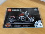 Lego 10269 Harley Davidson + nieuw boekje, Kinderen en Baby's, Speelgoed | Duplo en Lego, Complete set, Ophalen of Verzenden, Lego