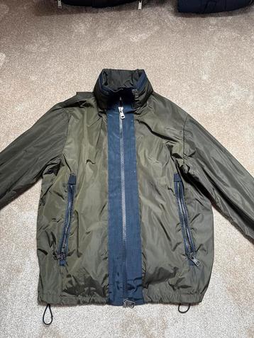 Moncler Tussenjas Maat 3 - Donkergroen/Blauw beschikbaar voor biedingen