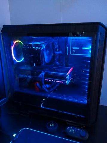 High-end gaming PC -RTX 4080, i7-10700K, 32GB RAM, superstil beschikbaar voor biedingen