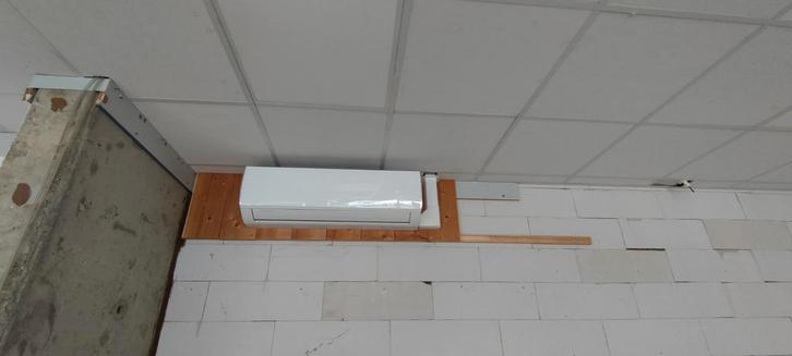 Wandairco - Koel en verwarmen, Witgoed en Apparatuur, Airco's, Zo goed als nieuw, Wandairco, Minder dan 60 m³, 3 snelheden of meer