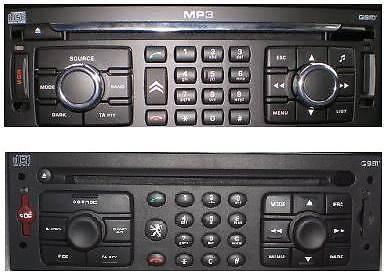 Citroen Peugeot RT3 RT4 RT5 Navigatie CD update DVD EU, Computers en Software, Navigatiesoftware, Nieuw, Update, Verzenden