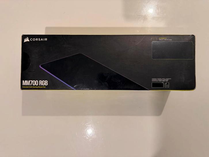 Corsair MM700 RGB Gaming Muismat, Computers en Software, Muismatten, Nieuw, Gaming muismat, Ophalen of Verzenden