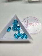 Blauwe glaskralen #160, Hobby en Vrije tijd, Kralen en Sieraden maken, Ophalen, Nieuw, Kraal