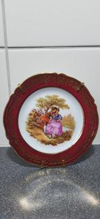 Goudenville Limoges Porselein Bord - 11,5 cm, Antiek en Kunst, Ophalen of Verzenden