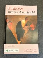 Studieboek materieel strafrecht Kelk & de Jong 8ste druk, Ophalen of Verzenden, Zo goed als nieuw, Honden