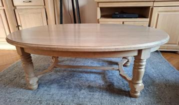 Landelijke salontafel | Massief eiken | Classic White beschikbaar voor biedingen