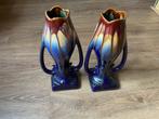 Thulin druip vaas vazen belgie art deco vintage antiek vaas, Ophalen of Verzenden