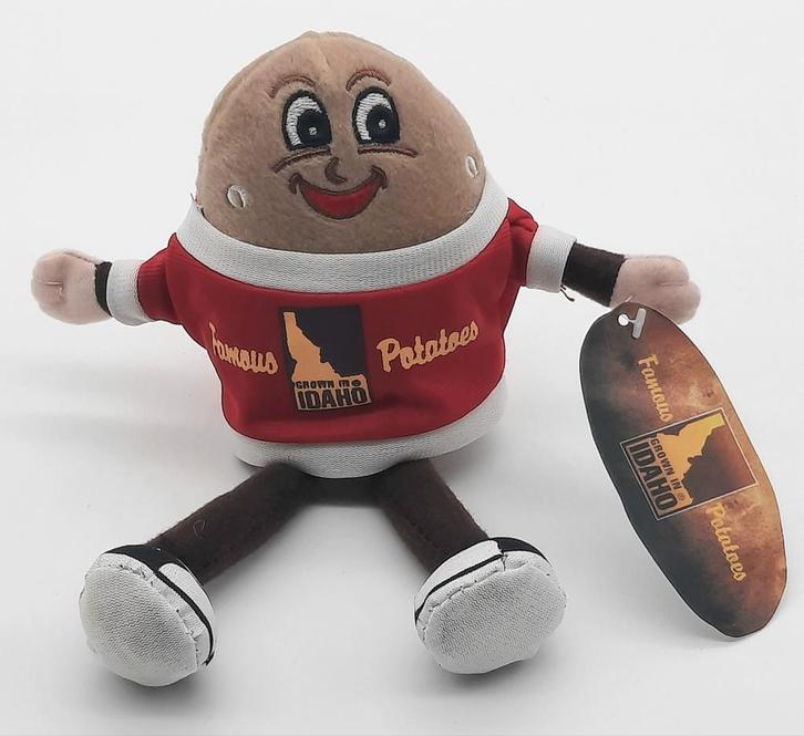 Spuddy Buddy Famous Idaho Potatoes knuffel NIEUW 2017, Kinderen en Baby's, Speelgoed | Knuffels en Pluche, Nieuw, Overige typen