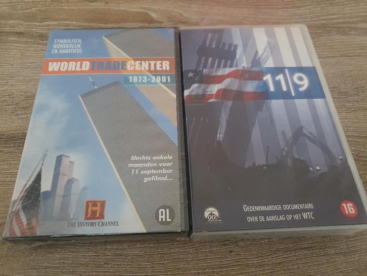 11/9 aanslag op WTC VHS videobanden, Cd's en Dvd's, VHS | Film, Zo goed als nieuw, Overige genres, Vanaf 16 jaar, Ophalen of Verzenden