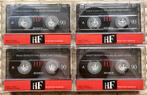 4x SONY HF90 ‘NIEUW’ cassettebandjes HF 90 cassettes Normal, Cd's en Dvd's, Cassettebandjes, 2 t/m 25 bandjes, Ophalen of Verzenden