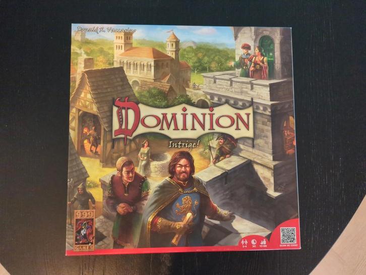Dominion Intrige - Uitbreiding, Hobby en Vrije tijd, Gezelschapsspellen | Bordspellen, Zo goed als nieuw, Een of twee spelers